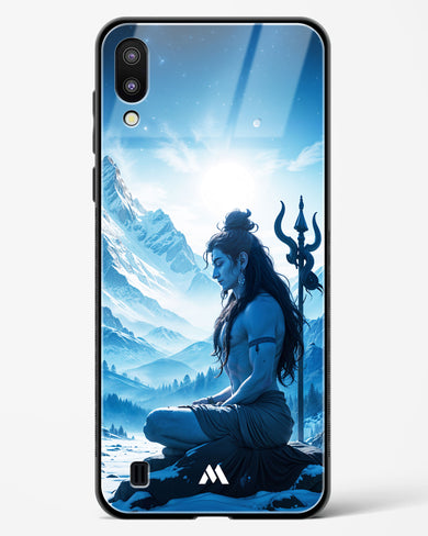 Meditating on Kailash Glass Case Phone Cover (Samsung)