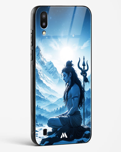 Meditating on Kailash Glass Case Phone Cover (Samsung)