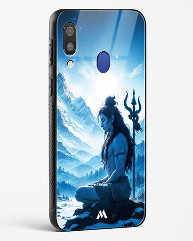 Meditating on Kailash Glass Case Phone Cover (Samsung)