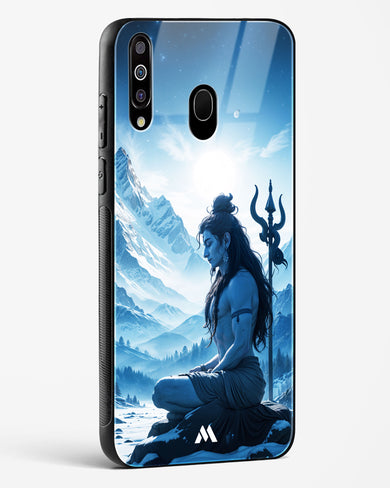 Meditating on Kailash Glass Case Phone Cover (Samsung)