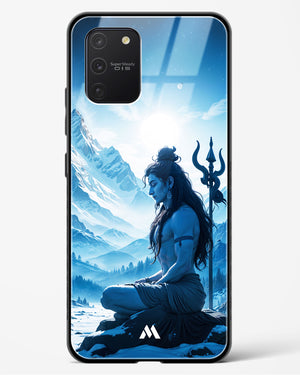 Meditating on Kailash Glass Case Phone Cover (Samsung)