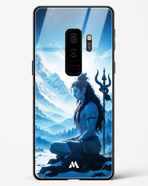 Meditating on Kailash Glass Case Phone Cover (Samsung)