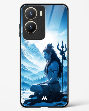 Meditating on Kailash Glass Case Phone Cover (Vivo)