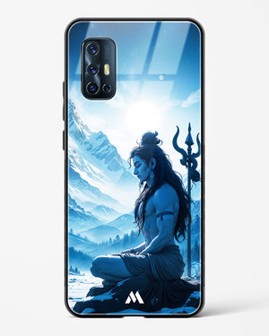 Meditating on Kailash Glass Case Phone Cover (Vivo)