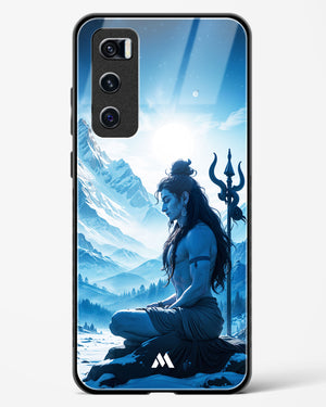 Meditating on Kailash Glass Case Phone Cover (Vivo)