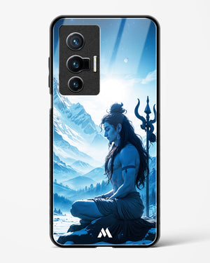 Meditating on Kailash Glass Case Phone Cover (Vivo)