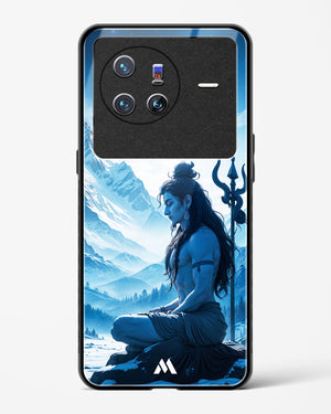 Meditating on Kailash Glass Case Phone Cover (Vivo)