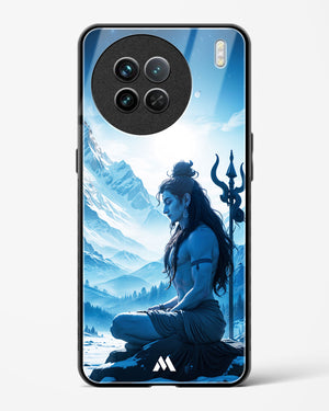 Meditating on Kailash Glass Case Phone Cover (Vivo)