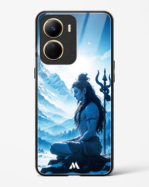 Meditating on Kailash Glass Case Phone Cover (Vivo)