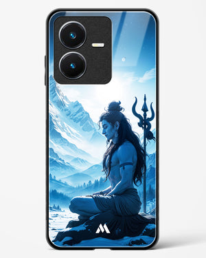 Meditating on Kailash Glass Case Phone Cover (Vivo)