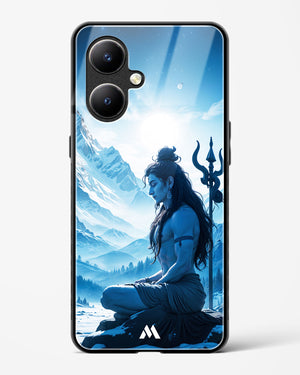 Meditating on Kailash Glass Case Phone Cover (Vivo)