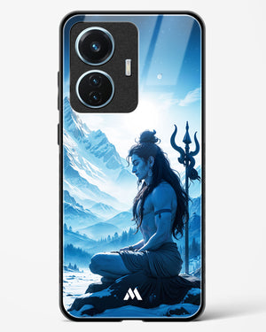 Meditating on Kailash Glass Case Phone Cover (Vivo)