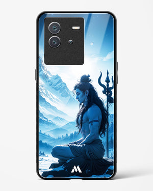 Meditating on Kailash Glass Case Phone Cover (Vivo)