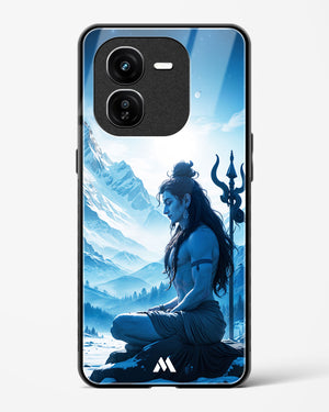Meditating on Kailash Glass Case Phone Cover (Vivo)