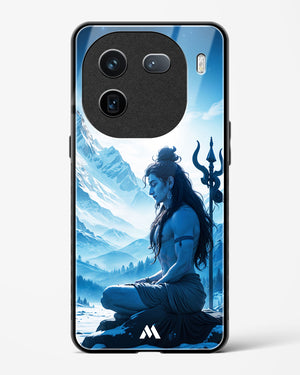 Meditating on Kailash Glass Case Phone Cover (Vivo)