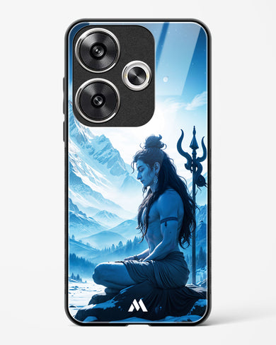 Meditating on Kailash Glass Case Phone Cover (Xiaomi)