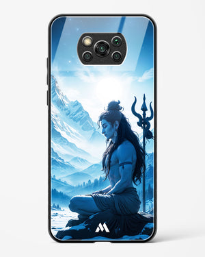 Meditating on Kailash Glass Case Phone Cover (Xiaomi)