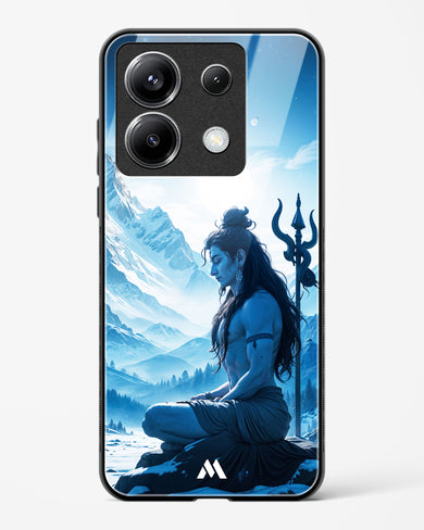 Meditating on Kailash Glass Case Phone Cover (Xiaomi)