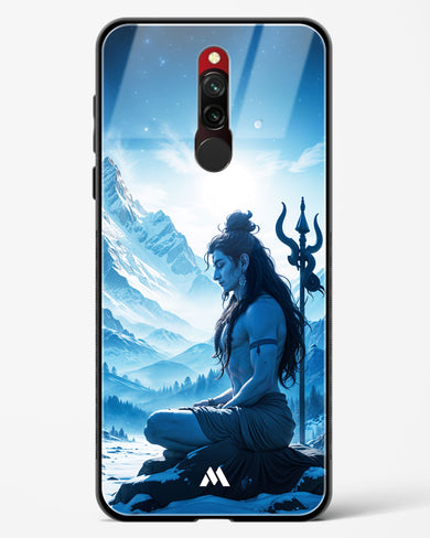 Meditating on Kailash Glass Case Phone Cover (Xiaomi)