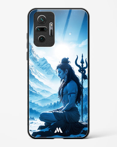 Meditating on Kailash Glass Case Phone Cover (Xiaomi)