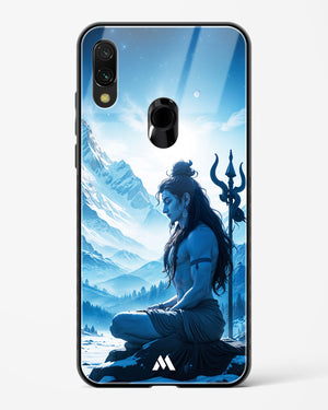 Meditating on Kailash Glass Case Phone Cover (Xiaomi)