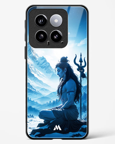 Meditating on Kailash Glass Case Phone Cover (Xiaomi)