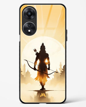 Rama Prince of Ayodhya Glass Case Phone Cover (Oppo)