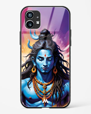 Shiva in Penance Glass Case Phone Cover (Nothing)