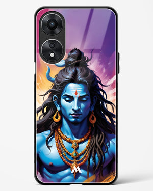 Shiva in Penance Glass Case Phone Cover (Oppo)