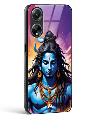 Shiva in Penance Glass Case Phone Cover (Oppo)