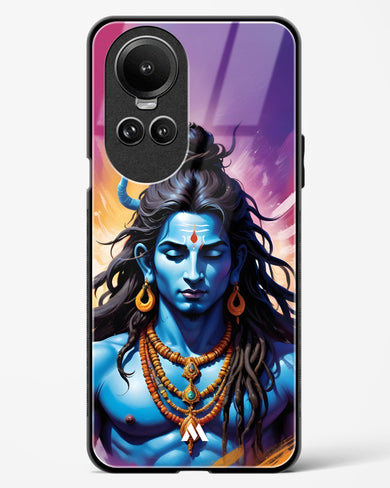 Shiva in Penance Glass Case Phone Cover (Oppo)