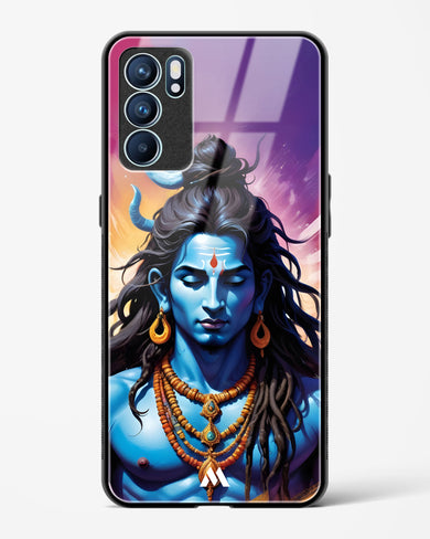 Shiva in Penance Glass Case Phone Cover (Oppo)