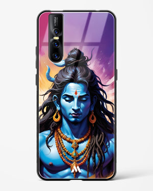Shiva in Penance Glass Case Phone Cover (Vivo)