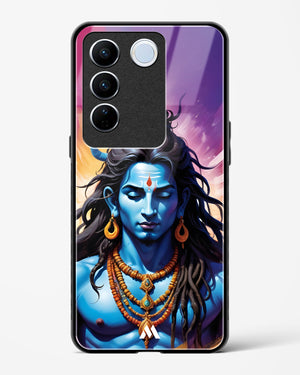 Shiva in Penance Glass Case Phone Cover (Vivo)