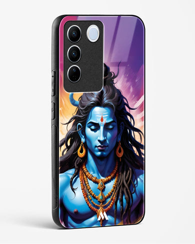 Shiva in Penance Glass Case Phone Cover (Vivo)