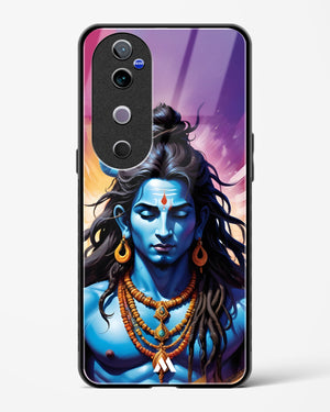 Shiva in Penance Glass Case Phone Cover (Vivo)