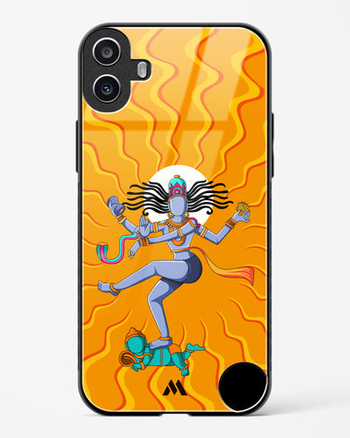 Shiva Tandava Fury Glass Case Phone Cover (Nothing)