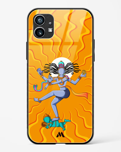 Shiva Tandava Fury Glass Case Phone Cover (Nothing)