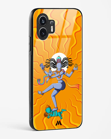 Shiva Tandava Fury Glass Case Phone Cover (Nothing)