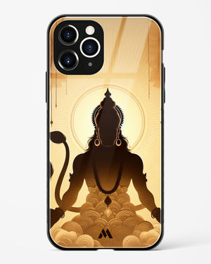 Vayu Putra Hanuman Glass Case Phone Cover (Apple)
