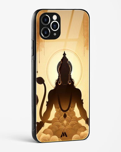 Vayu Putra Hanuman Glass Case Phone Cover (Apple)