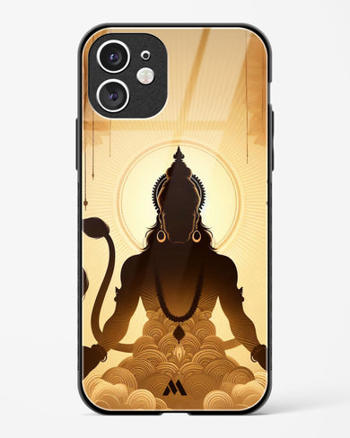 Vayu Putra Hanuman Glass Case Phone Cover (Apple)