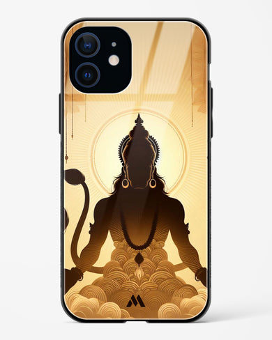 Vayu Putra Hanuman Glass Case Phone Cover (Apple)