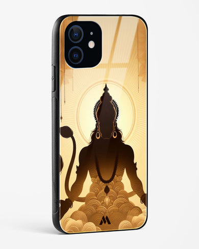 Vayu Putra Hanuman Glass Case Phone Cover (Apple)