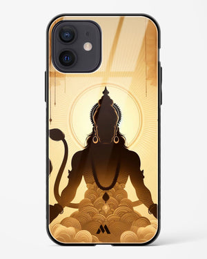 Vayu Putra Hanuman Glass Case Phone Cover (Apple)