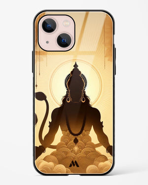 Vayu Putra Hanuman Glass Case Phone Cover (Apple)