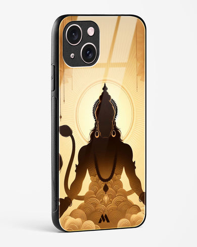 Vayu Putra Hanuman Glass Case Phone Cover (Apple)