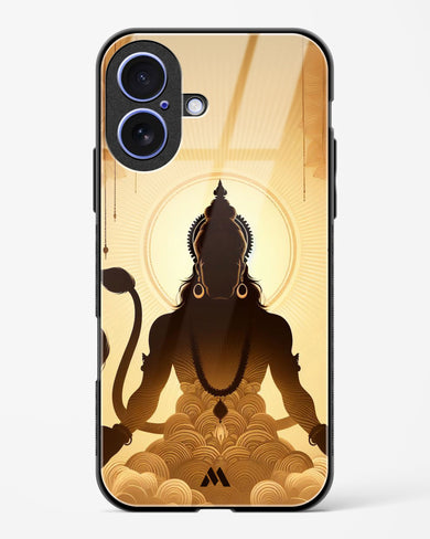 Vayu Putra Hanuman Glass Case Phone Cover (Apple)