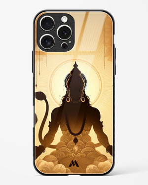 Vayu Putra Hanuman Glass Case Phone Cover (Apple)