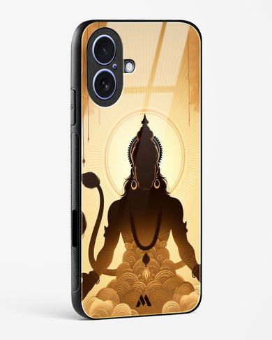 Vayu Putra Hanuman Glass Case Phone Cover (Apple)